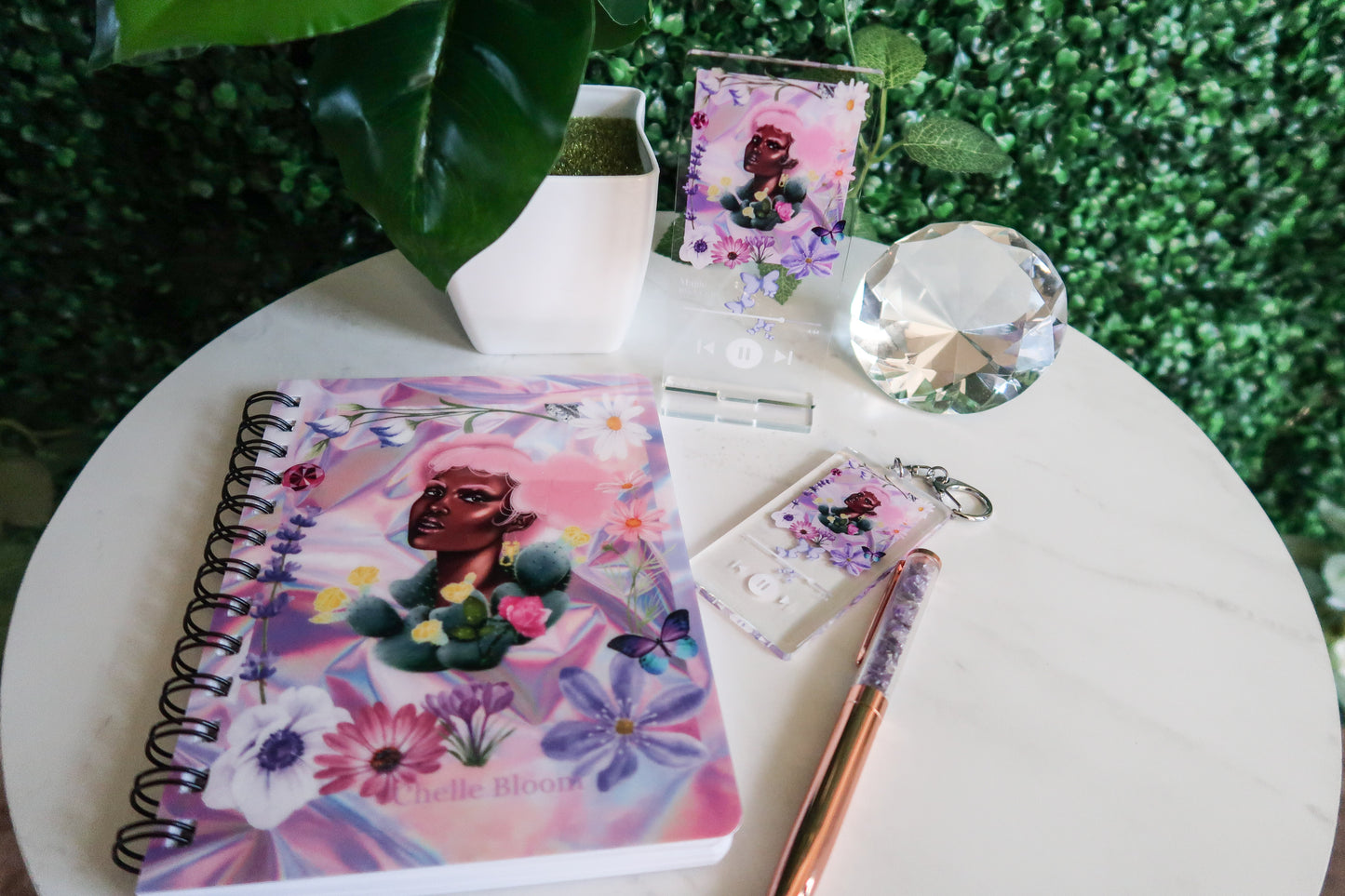 Black Girl Magic Album Key Chain