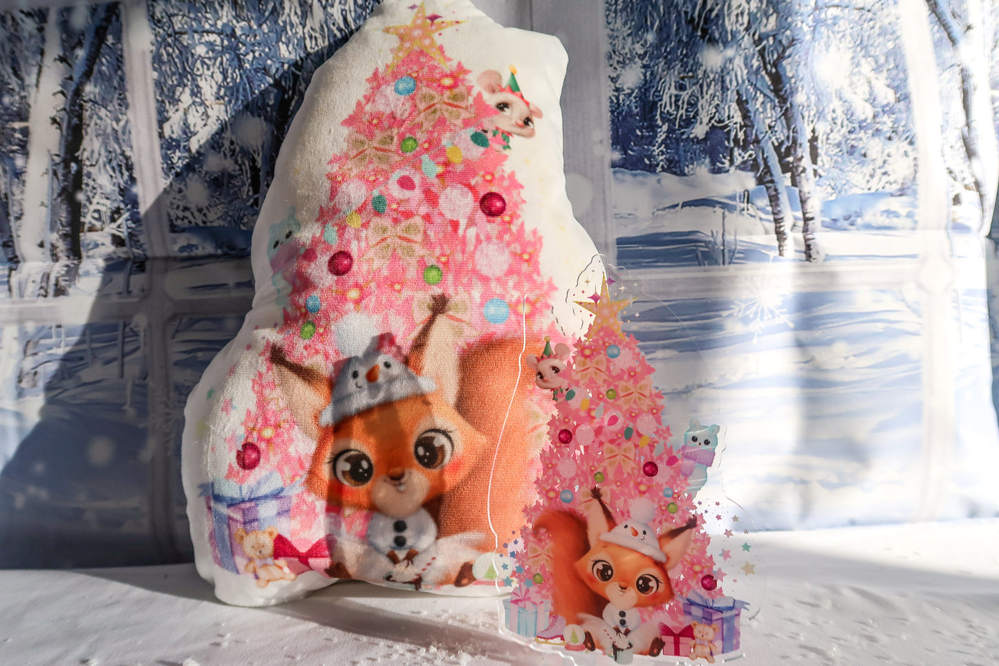 Chelle Bloom Christmas Pillows